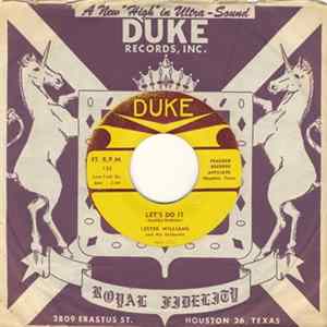 Lester Williams And His Orchestra - Let's Do It / Good Loving Daddy FLAC