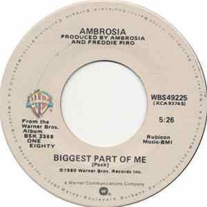 Ambrosia - Biggest Part Of Me FLAC
