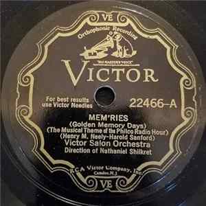 Victor Salon Orchestra - Mem'ries (Golden Memory Days) / Song Of The Soul FLAC