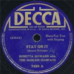 Rosetta Howard With The Harlem Hamfats - Stay On It / How Long Baby FLAC