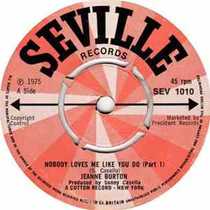 Jeanne Burton - Nobody Loves Me Like You Do FLAC