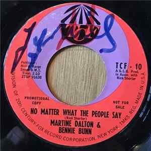 Martine Dalton & Bennie Bunn - No Matter What The People Say / I Wish That He Would Call Me FLAC