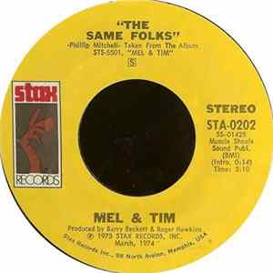 Mel & Tim - The Same Folks / It's Those Little Things That Count FLAC