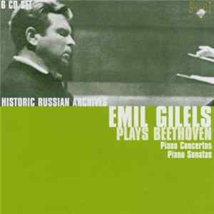 Emil Gilels - Plays Beethoven - Historical Russian Archives FLAC