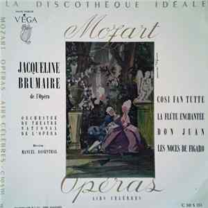 Jacqueline Brumaire, Mozart - Mozart Opéras, Air Célèbres FLAC