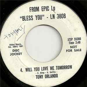 Tony Orlando - Will You Love Me Tomorrow FLAC
