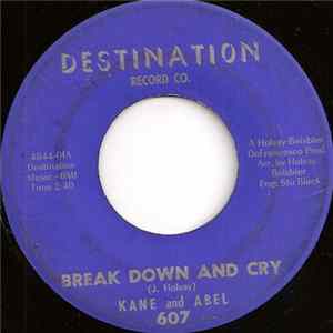 Kane & Abel - Break Down And Cry / Twist Is Back FLAC