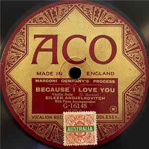 Eileen Andjelkovitch - Because I Love You / I Want You So FLAC