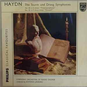 Haydn, Antonio Janigro, Symphony Orchestra Of Radio Zagreb - The Sturm Und Drang Symphonies FLAC