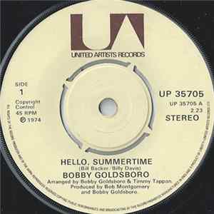 Bobby Goldsboro - Hello, Summertime FLAC