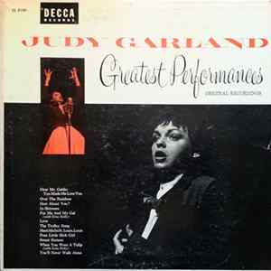 Judy Garland - Greatest Performances Original Recordings FLAC