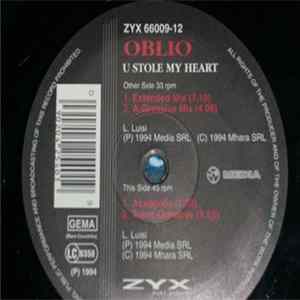 Oblio - U Stole My Heart FLAC