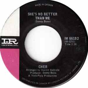 Cher - Alfie / She's No Better Than Me FLAC
