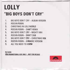 Lolly - Big Boys Don't Cry FLAC