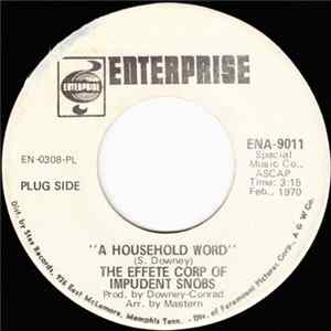The Effete Corp Of Impudent Snobs - A Household Word FLAC
