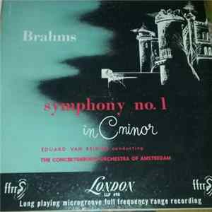 Eduard van Beinum, The Concertgebouw Orchestra Of Amsterdam, Johannes Brahms - Symphony No.1 in C minor FLAC