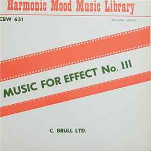 Various - Music For Effect No. III FLAC