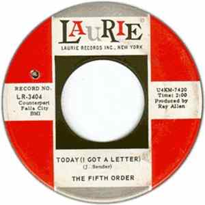 The Fifth Order - Today (I Got A Letter) FLAC