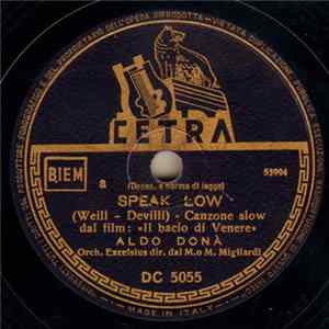 Aldo Donà / Lidia Martorana - Speak Low / Bolero FLAC