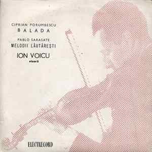 Ion Voicu Vioară – Ciprian Porumbescu / Pablo Sarasate - Balada / Melodii Lăutărești FLAC