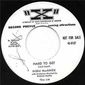 Gisele MacKenzie - Hard To Get FLAC