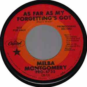 Melba Montgomery - As Far As My Forgetting's Got FLAC