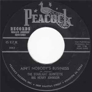 The Starlight Quintette - Ain't Nobody's Business FLAC