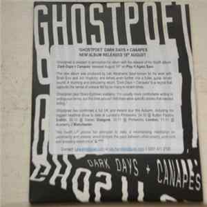 Ghostpoet - Dark Days + Canapes FLAC