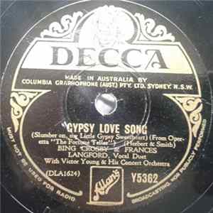 Bing Crosby & Frances Langford - Gypsy Love Song / Poor Old Rover FLAC