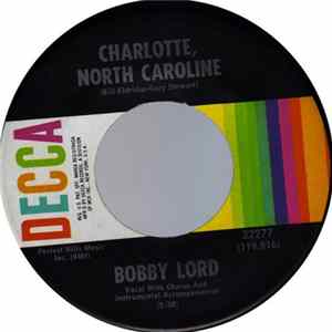 Bobby Lord - Charlotte, North Carolina / Live Your Life Out Loud FLAC