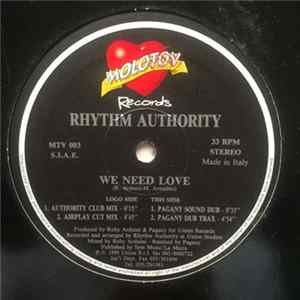 Rhythm Authority - We Need Love FLAC
