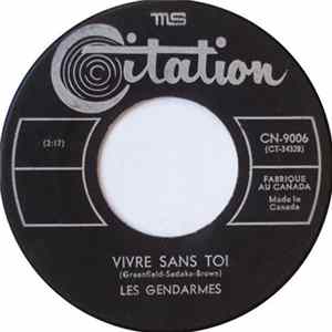 Les Gendarmes - Vivre Sans Toi / Petit Demon FLAC