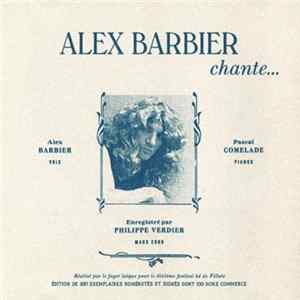 Alex Barbier, Pascal Comelade - Alex Barbier Chante... FLAC