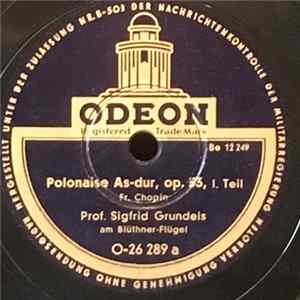 Prof. Sigfrid Grundeis, Fr. Chopin - Polonaise As-Dur, Op. 55 FLAC