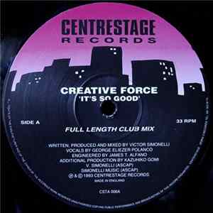 Victor Simonelli Presents Creative Force - It's So Good FLAC