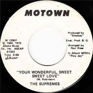 The Supremes - Your Wonderful, Sweet Sweet Love FLAC