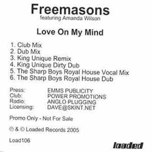 Freemasons featuring Amanda Wilson - Love On My Mind FLAC