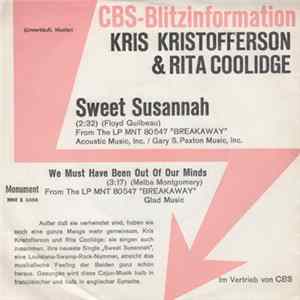 Kris Kristofferson & Rita Coolidge - Sweet Susannah FLAC