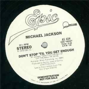 Michael Jackson - Don't Stop 'Til You Get Enough FLAC