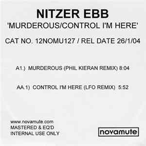 Nitzer Ebb - Murderous / Control I'm Here FLAC
