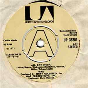 War - All Day Music / Get Down FLAC
