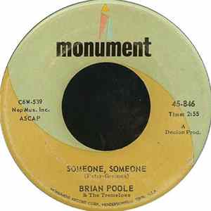 Brian Poole & The Tremeloes - Someone, Someone FLAC