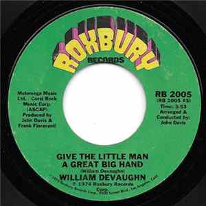 William DeVaughn - Give The Little Man A Great Big Hand FLAC