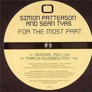 Sean Tyas And Simon Patterson - For The Most Part FLAC
