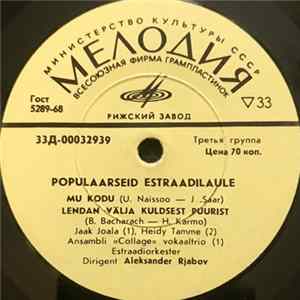 Various - Populaarseid Estraadilaule FLAC