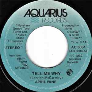 April Wine - Tell Me Why FLAC