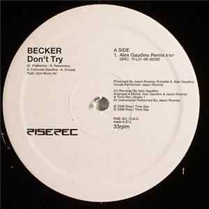 Becker - Don't Try FLAC
