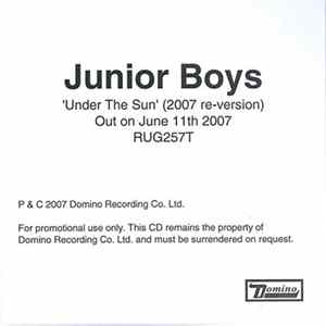 Junior Boys - Under The Sun 2007 Re-Version FLAC