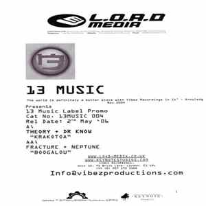 Theory & Dr. Know / Fracture & Neptune - Krakatoa / Boogalou FLAC