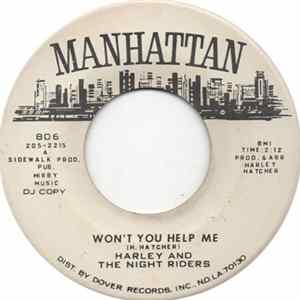 Harley And The Night Riders - Won't You Help Me / The Wild Angels Ride Tonight FLAC